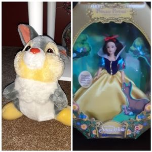 Two friends From Disney-Snow White & Thumper